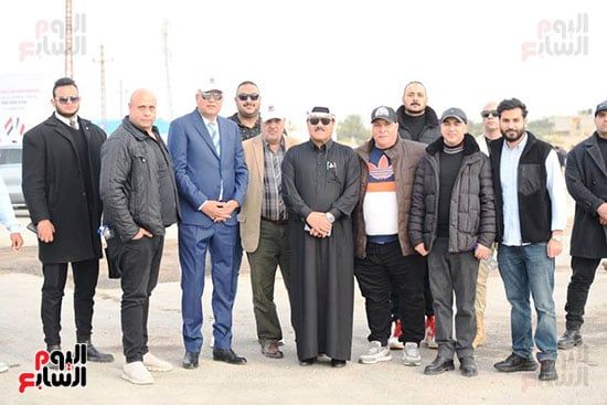 آلاف المصريين يعلنون من العريش رفض تهجير الفلسطينيين.. صور