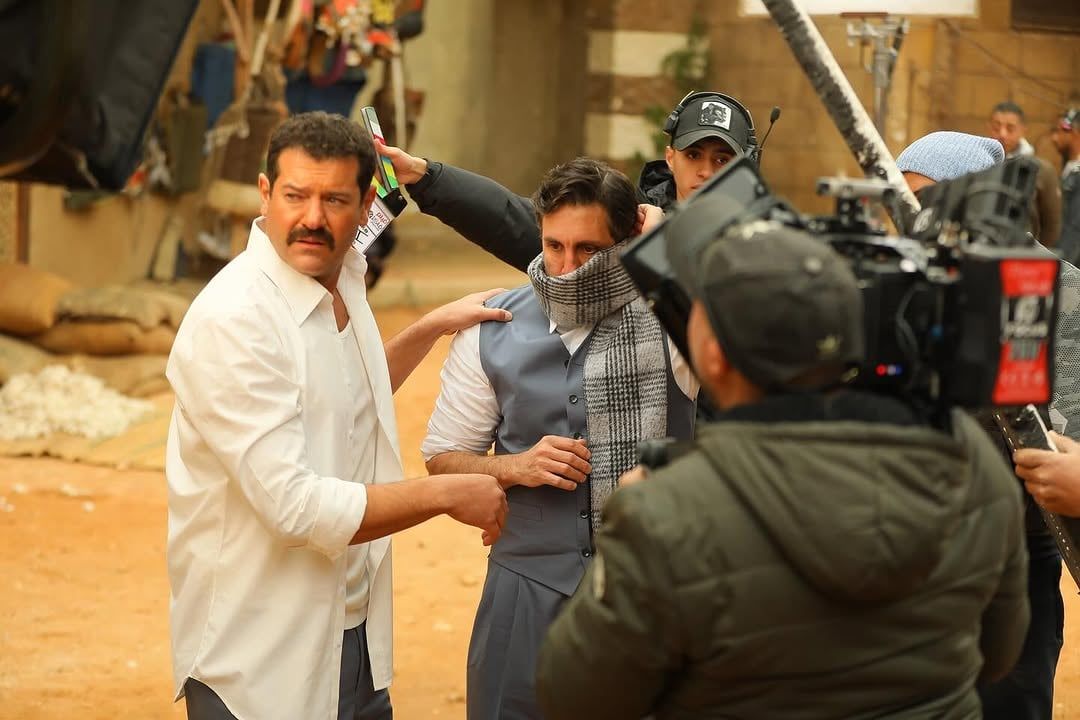 عمرو يوسف ينشر صورة مع هشام ماجد: صاحبى اللى نورنا فى فيلم درويش