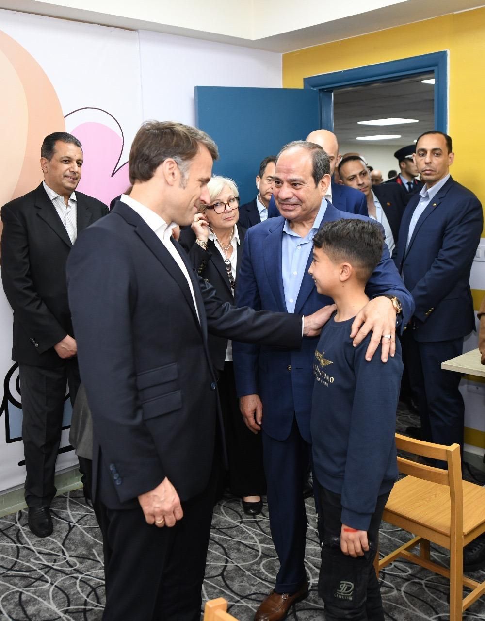 التفاصيل الكاملة لزيارة الرئيسين السيسى وماكرون للعريش اليوم.. صور