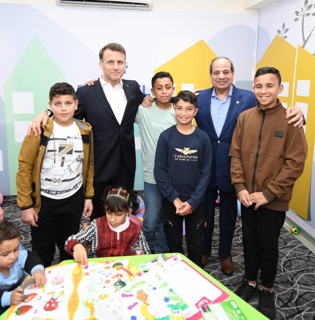 التفاصيل الكاملة لزيارة الرئيسين السيسى وماكرون للعريش اليوم.. صور