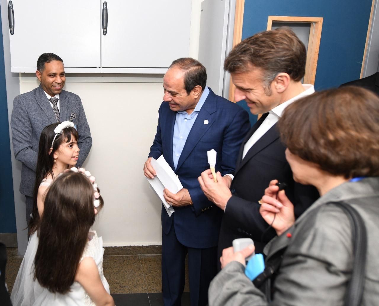 التفاصيل الكاملة لزيارة الرئيسين السيسى وماكرون للعريش اليوم.. صور