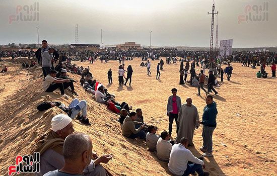 آلاف المصريين يعلنوها من العريش: لا لتهجير الفلسطينيين من غزة "فيديو وصور"