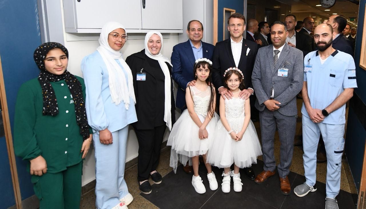 التفاصيل الكاملة لزيارة الرئيسين السيسى وماكرون للعريش اليوم.. صور