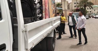 محافظة الجيزة ترفع 1250 حالة إشغال متنوعة فى أحياء العجوزة والعمرانية