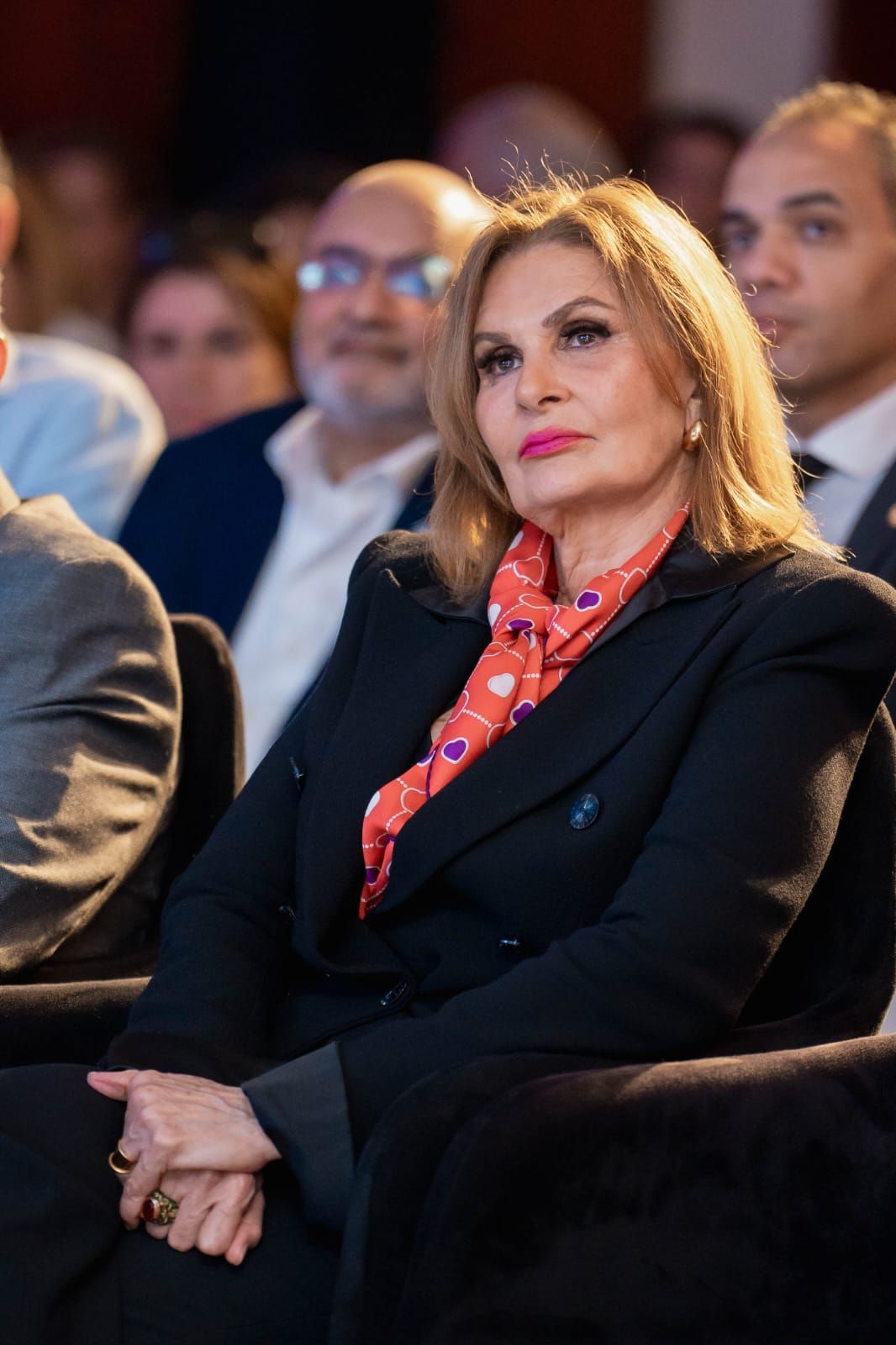 يسرا: أتمنى فتح المجال لتصوير أفلام عالمية فى مصر لجذب العملة الصعبة ودعم الاقتصاد