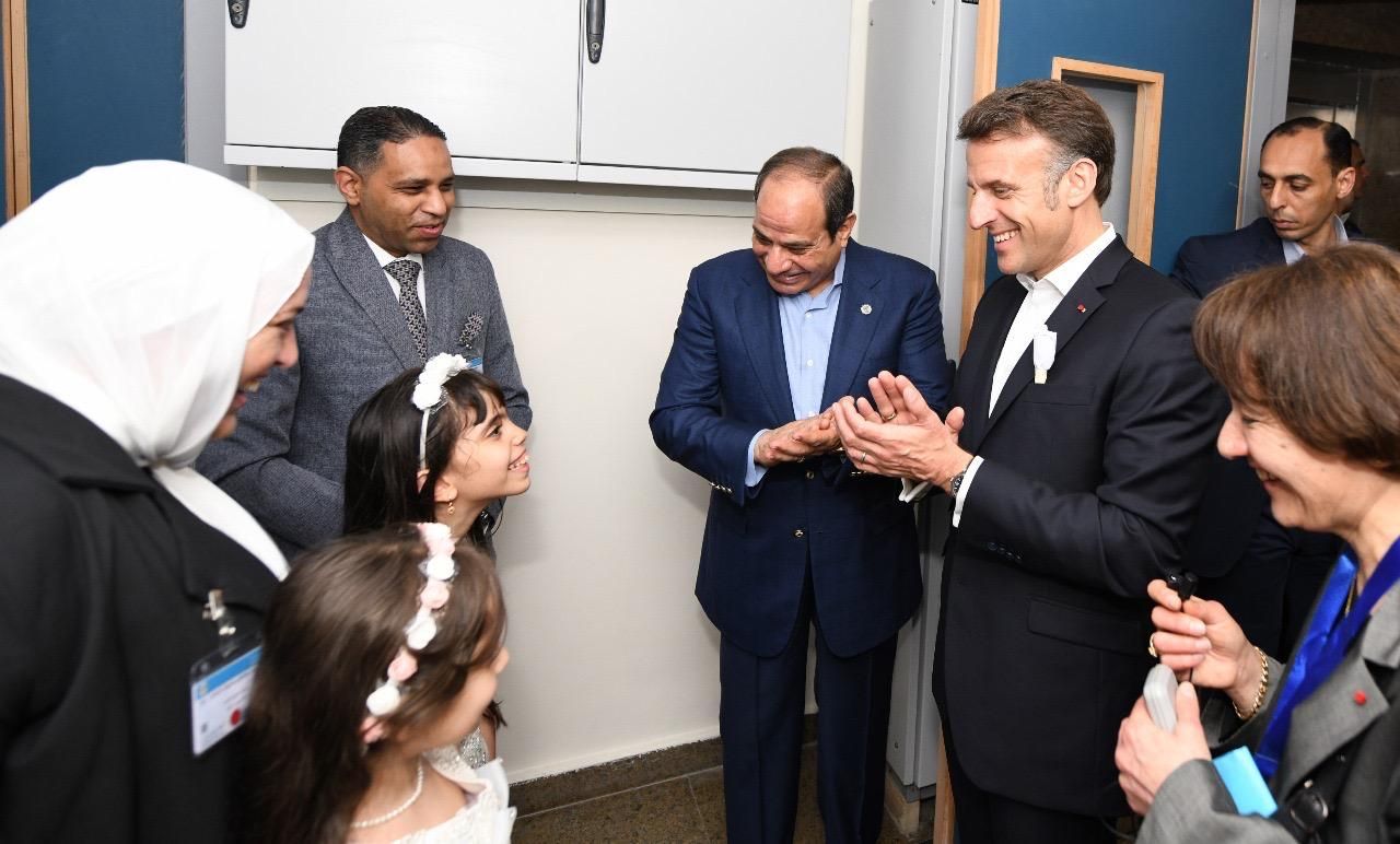 التفاصيل الكاملة لزيارة الرئيسين السيسى وماكرون للعريش اليوم.. صور