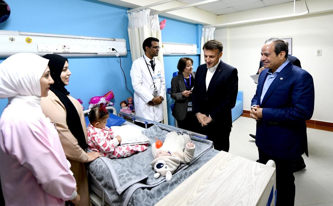 التفاصيل الكاملة لزيارة الرئيسين السيسى وماكرون للعريش اليوم.. صور