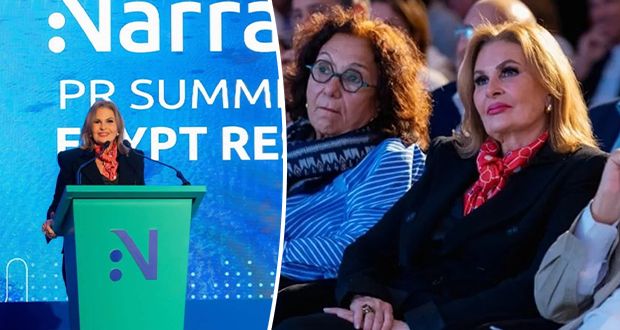 يسرا من قمة “صوت مصر”: الفن مفتاح للوصول إلى العالمية