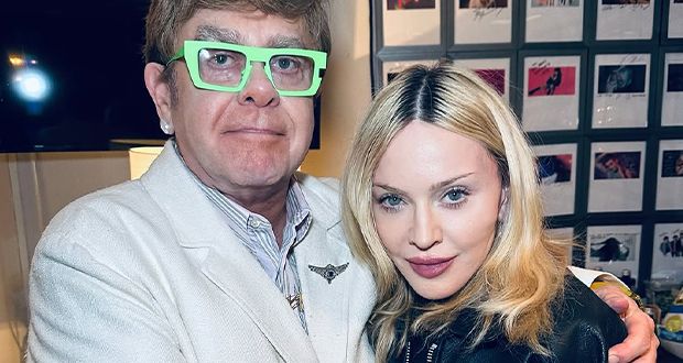 مادونا وإلتون جون يطويان صفحة الخلاف: “أخيراً دفنّا الأحقاد!”