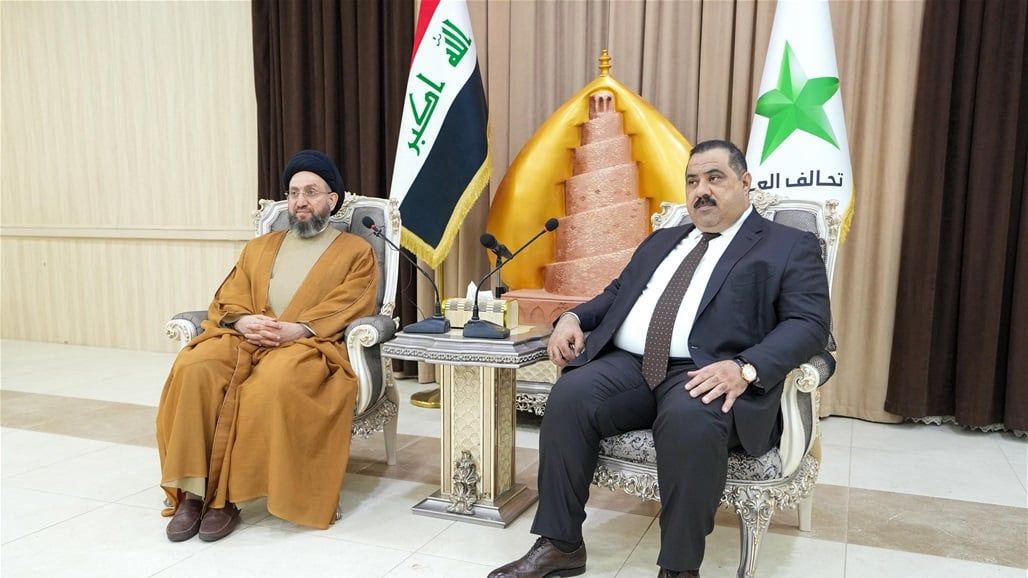 السامرائي والسيد الحكيم يؤكدان أهمية معالجة ملف النازحين