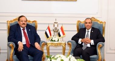 وزير الخارجية يستقبل نظيره السودانى على هامش المؤتمر الوزارى لعملية الخرطوم