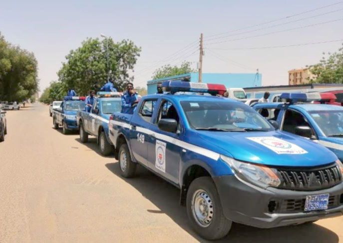 شرطة محلية جبل أولياء تباشر مهام عملها في الأقسام والأطواف والإرتكازات