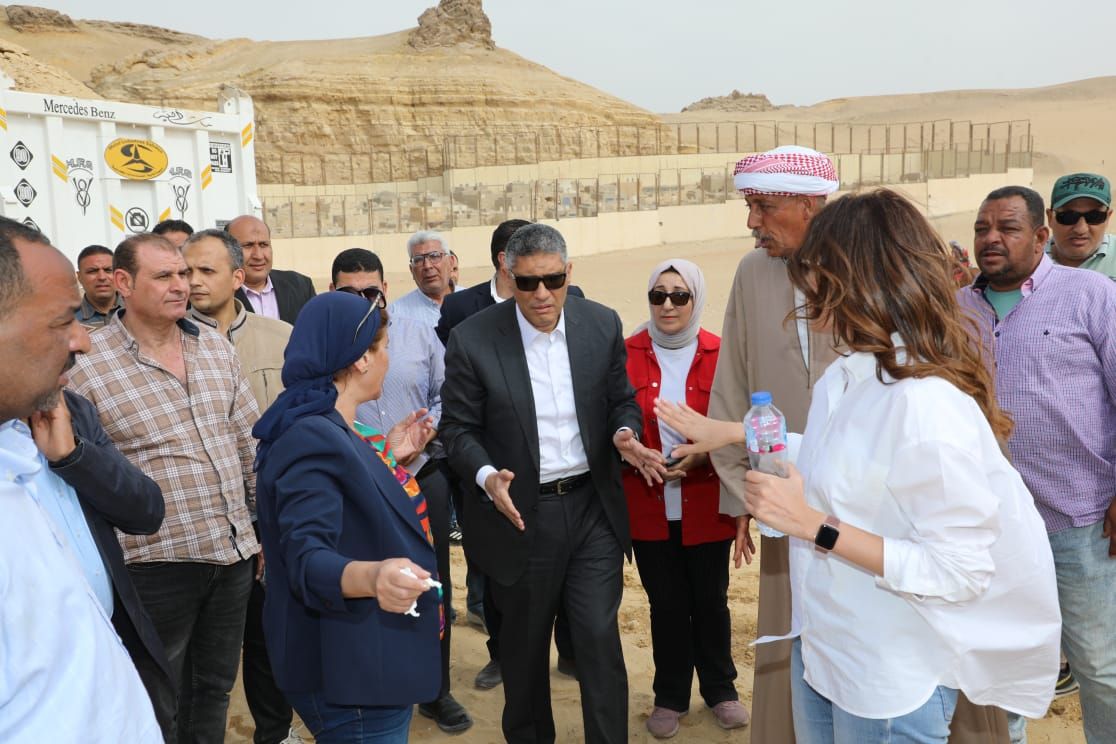محافظ الجيزة: مشروع تطوير الخدمات بالمنطقة الأثرية يحسن تجربة السائح