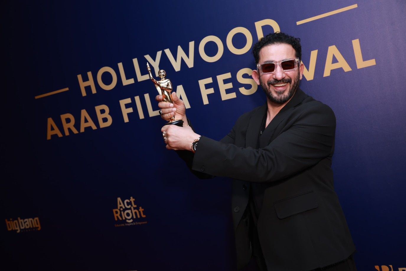 أحمد حلمي من مهرجان هوليوود للفيلم العربي: فخور إني مصري بتكرم في أمريكا