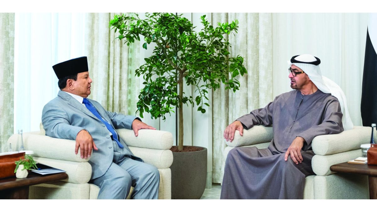 الامارات | رئيس الدولة والرئيس الإندونيسي يبحثان تعزيز علاقات التعاون