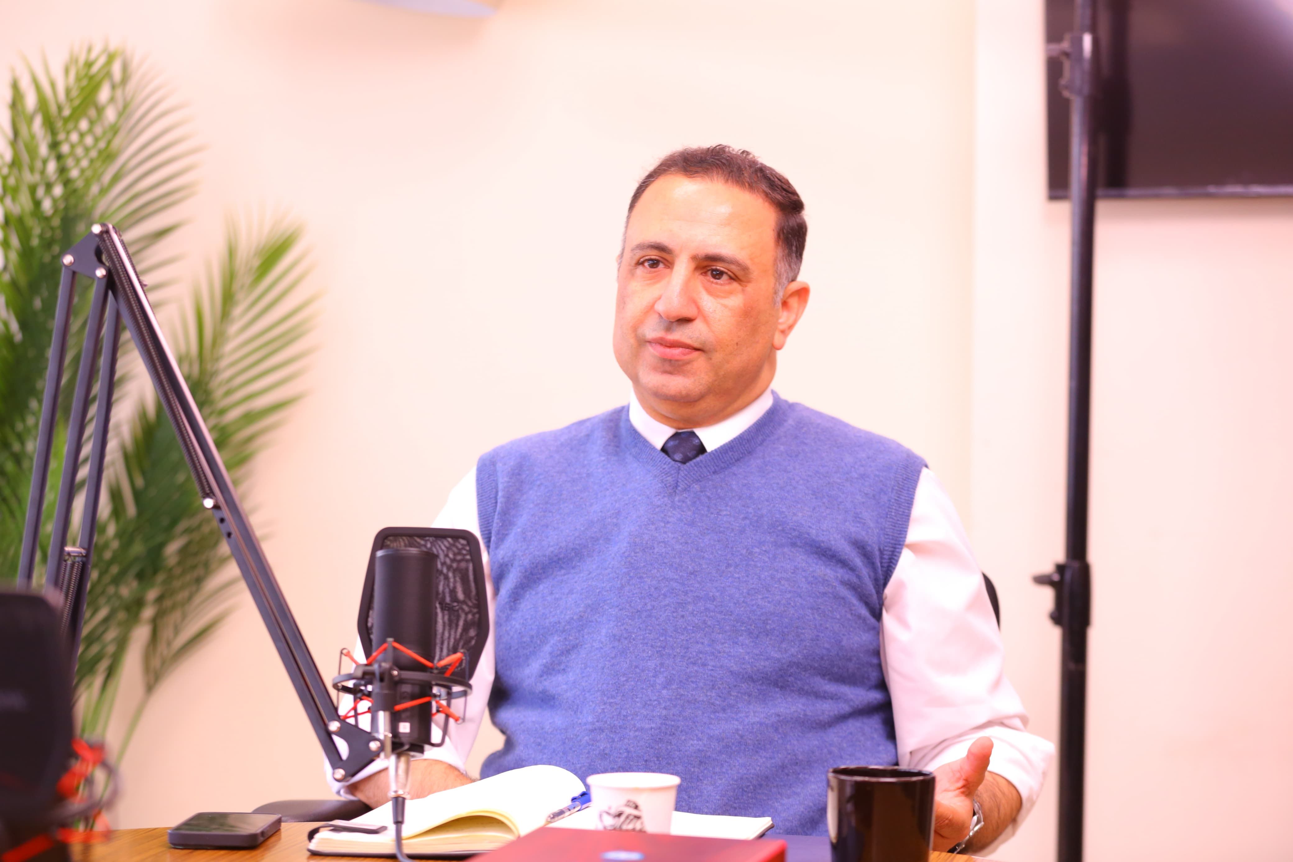 جوانب خاصة من حياة وزيرة التضامن الاجتماعى فى بودكاست من العاصمة الإدارية