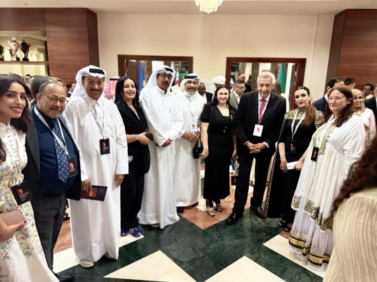 هانى رمزى وشيرى عادل والصريطى ومازن الغرباوى فى افتتاح مهرجان الفجيرة