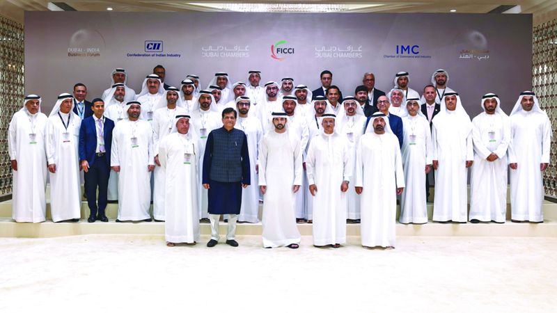 الامارات | بحضور حمدان بن محمد.. «غُرف دبي» تنظم لقاء أعمال خاصاً في مومباي