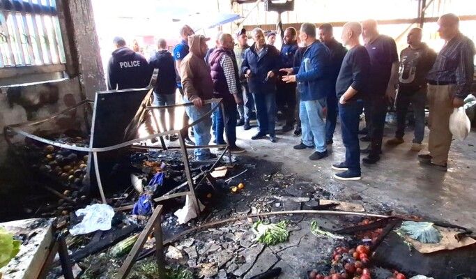 بديع تفقد حريق سوق الخضار في صيدا: تقدمنا بدعوى أمام القضاء في حادثة الحريق