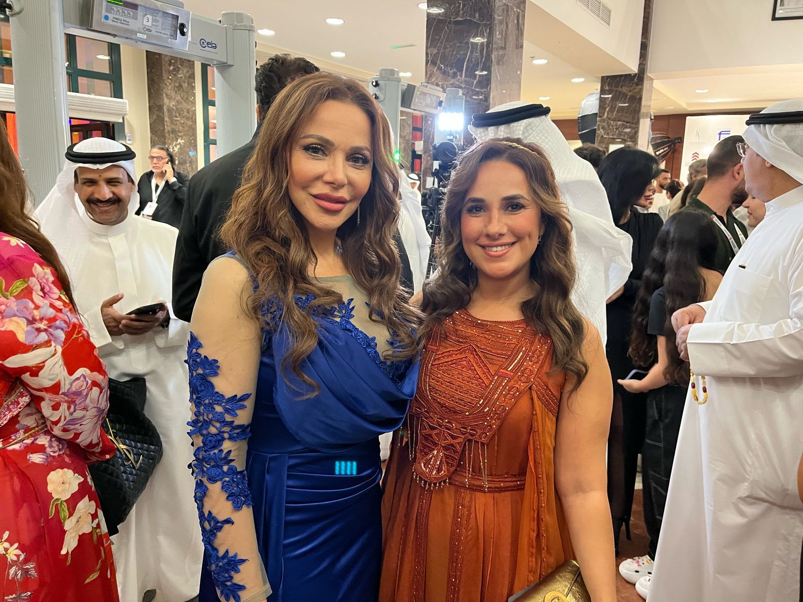 هانى رمزى وشيرى عادل والصريطى ومازن الغرباوى فى افتتاح مهرجان الفجيرة