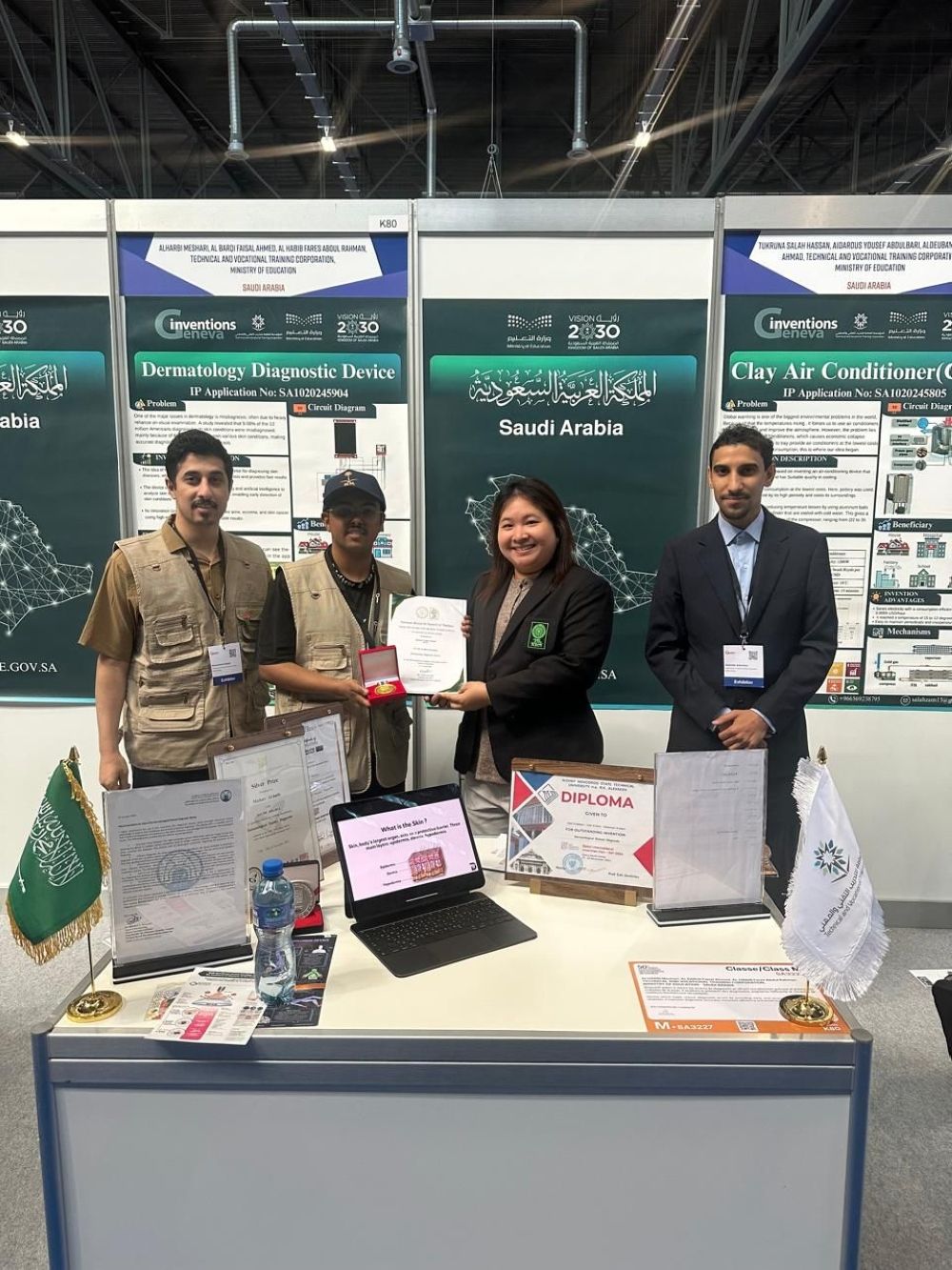 منظومة التعليم السعودية تتألق في معرض جنيف للاختراعات
