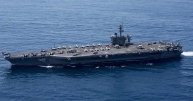 القيادة الوسطى الأمريكية تعلن وصول حاملة الطائرات كارل فينسون للشرق الأوسط