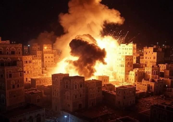 عاجل:مقتل اسرة باستهداف طيران حو ثي لمنزلها