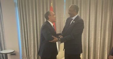 وزير الخارجية يلتقى مع رئيس مجلس السيادة السودانى عبد الفتاح البرهان