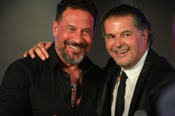 بالفيديو - لقاء يجمع راغب علامة وماجد المصري في بيروت