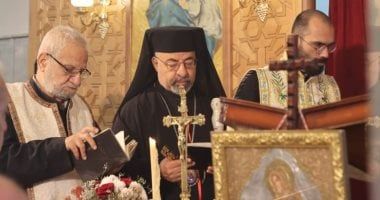 بطريرك الأقباط الكاثوليك يترأس قداس جمعة ختام الصوم بكنيسة مار جرجس بالقصيرين