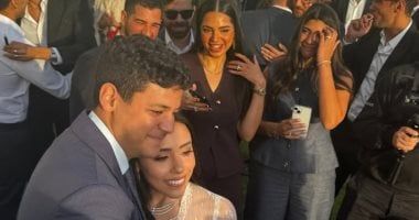 شقيق أحمد داش يحتفل بعقد قرانه وسط حضور الأهل والأصدقاء