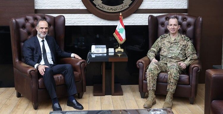 قائد الجيش استقبل وزير الأشغال ومسؤولًا أمميًا ورئيسَي الرابطة المارونية و"لابورا"