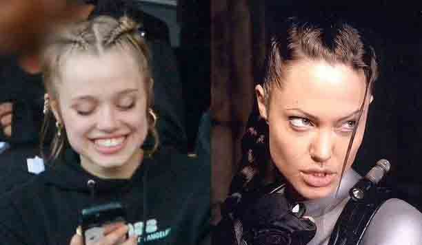 بالصور- ابنة أنجلينا وبراد تفاجئ الجمهور بظهورها بشخصيّة والدتها الشّهيرة “لارا كروفت”