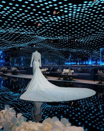 حفل زفاف آل سعود: فستان العروس من Versace والديكورات خيالية (صور)