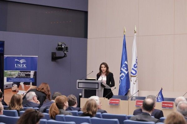 مجلس الشيوخ الفرنسي في باريس يشهد حفل الإطلاق الرسمي للأكاديمية الدبلوماسية لجامعة الروح القدس – الكسليك