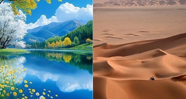 بحيرة وأنهار وخضرة دائمة.. دراسة: أدلة علمية عن حالة الربع الخالي قبل 9 آلاف سنة