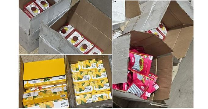 "الريجي" ضبطت معسّلاً مهرّباً ومزوّراً في الجناح والشياح