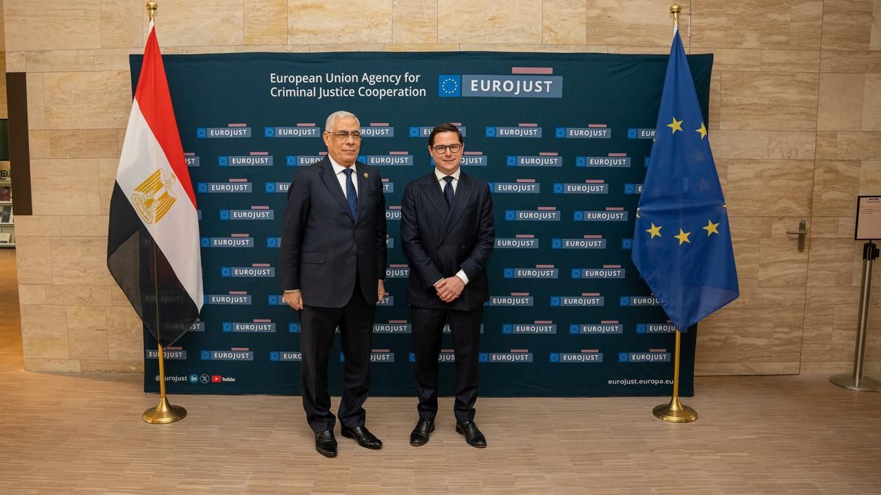 توقيع مذكرة ترتيبات العمل بين النيابة ووكالة الاتحاد الأوروبي فى العدالة الجنائية