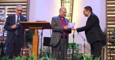 رئيس الطائفة الإنجيلية يشارك في حفل تنظيم كنيسة "مدينتي" رعويًّا