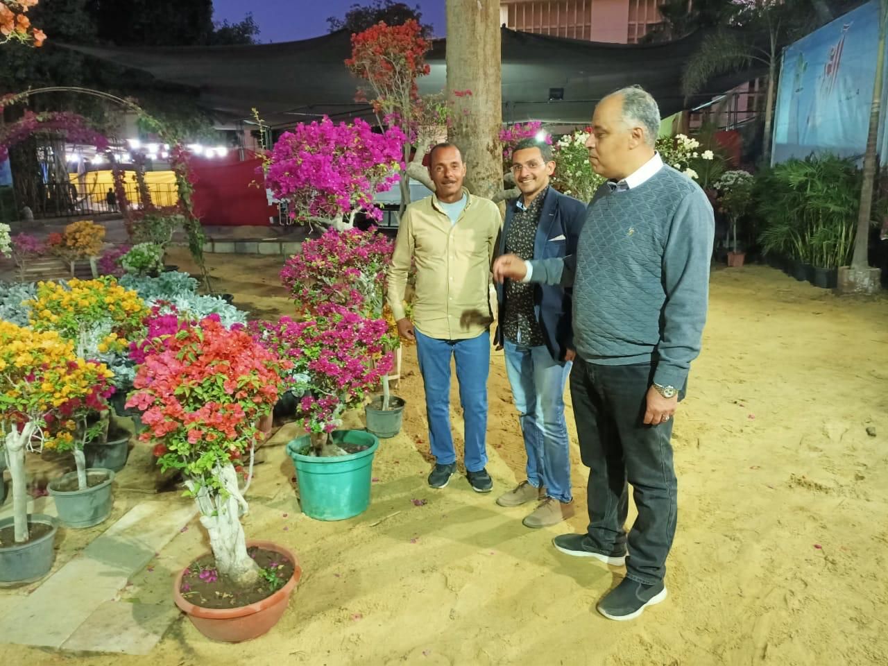 شاهد معرض زهور الربيع قبل افتتاحه الأسبوع الحالى.. صور