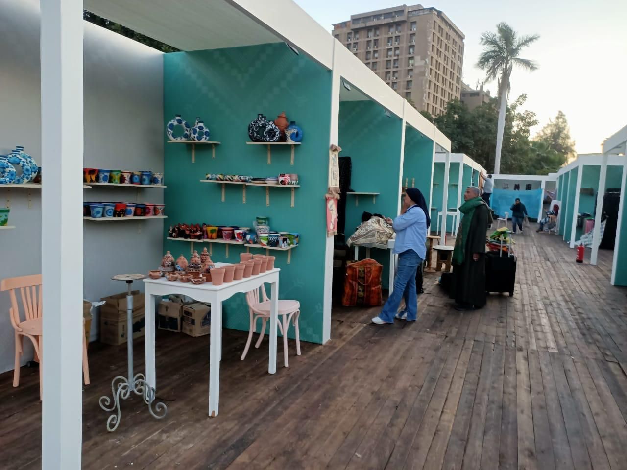 شاهد معرض زهور الربيع قبل افتتاحه الأسبوع الحالى.. صور