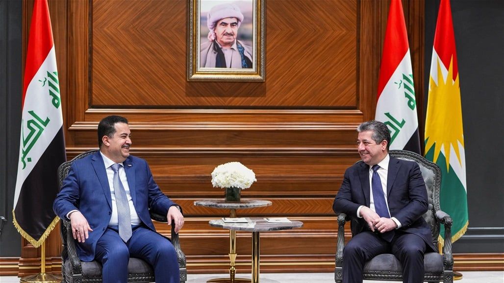 السوداني وبارزاني يؤكدان أهمية العمل على إيجاد الحلول لجميع الملفات المشتركة