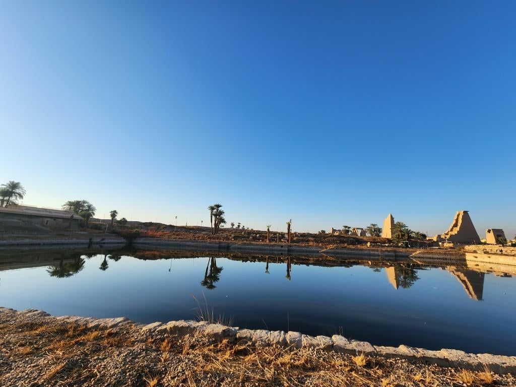 البحيرة المقدسة بالكرنك.. سر المياه التى لا تجف منذ آلاف السنين (صور)