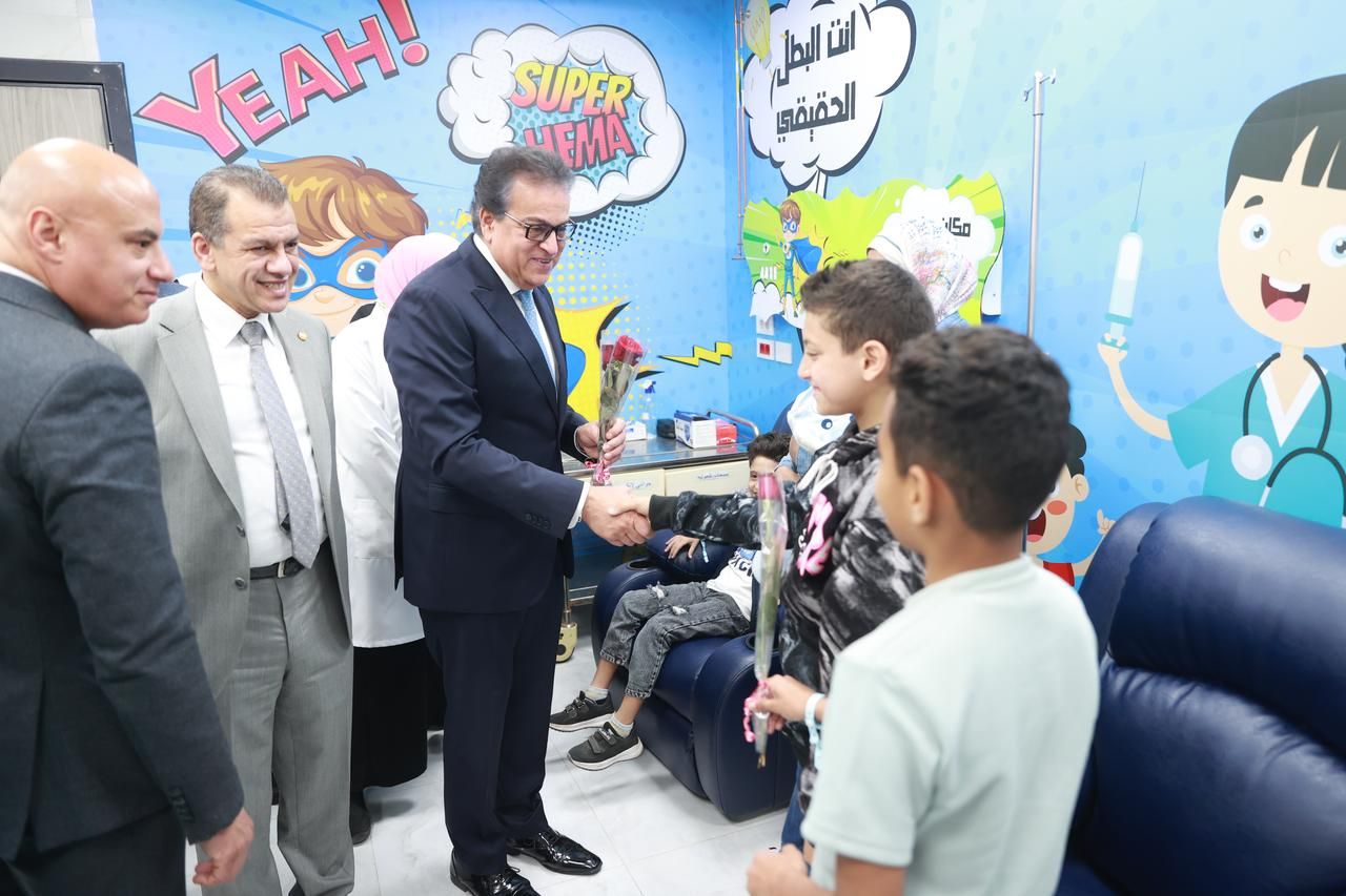 وزير الصحة يوجه بتسليم قسم الرعاية المركزة الجديد بمستشفى أطفال مصر خلال شهرين