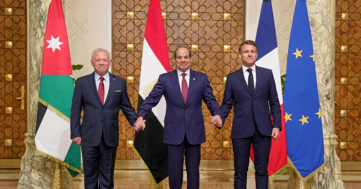 تفاصيل المكالمة الهاتفية بين قادة مصر والأردن وفرنسا مع ترامب