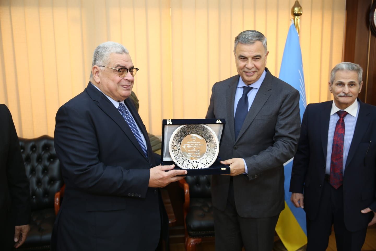 وزير العدل يفتتح مكتب توثيق الشهر العقارى بمجمع محاكم مجلس الدولة بالإسكندرية