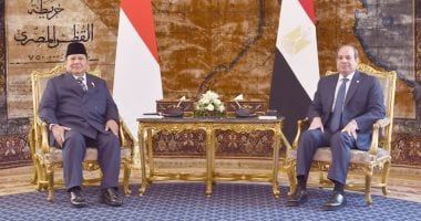 الرئيس السيسى ونظيره الإندونيسى يبحثان تعزيز التعاون الدفاعى