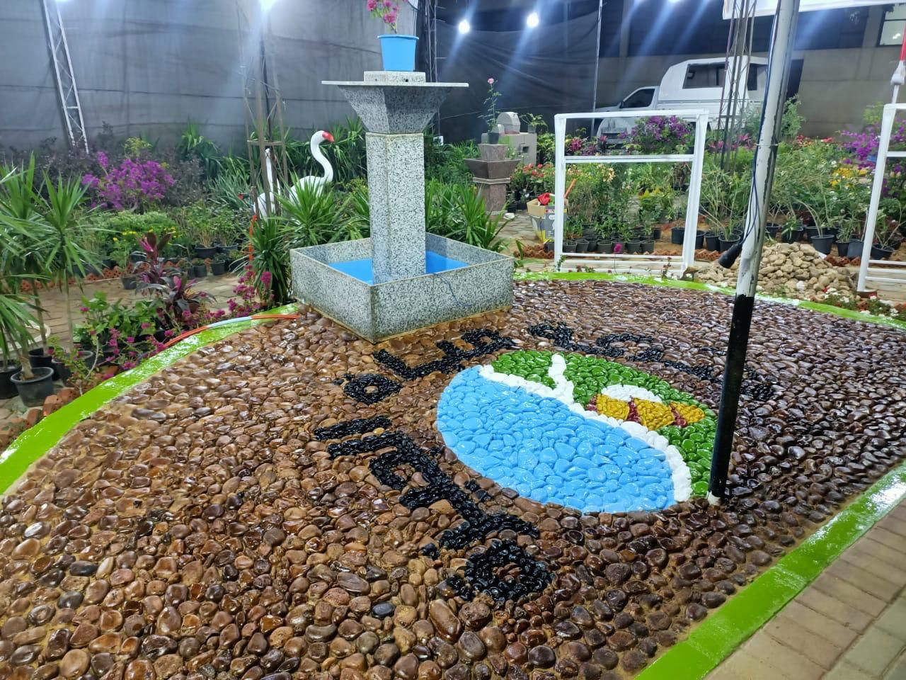 شاهد معرض زهور الربيع قبل افتتاحه الأسبوع الحالى.. صور