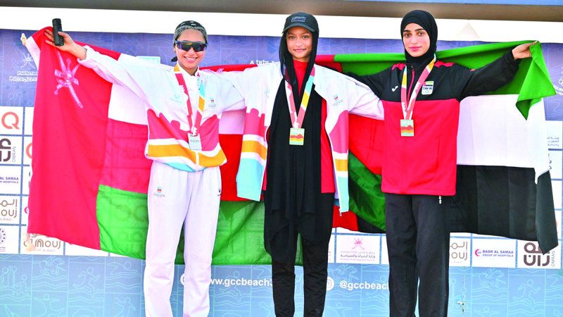 الامارات | منتخبات الشراع وألعاب القوى واليد تحصد 17 ميدالية في «الألعاب الخليجية الشاطئية»