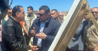رئيس الوزراء يتفقد مشروعات مارينا 8 بالعلمين الجديدة